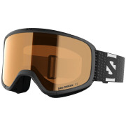 Dziecięce gogle narciarskie Salomon Lumi Access czarny/pomarańczowy BLACK/Tonic Orange