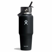 Butelka termiczna Hydro Flask Wide Flex Straw Travel Bottle 32 Oz czarny BLACK