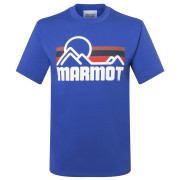 Koszulka męska Marmot Coastal Tee SS niebieski Trail Blue