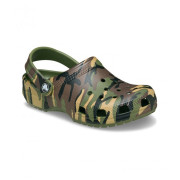 Kapcie dziecięce Crocs Classic Camouflage Clog Army Green/Multi zielony Army Green/Multi