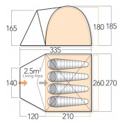 Namiot Vango Berkeley 400
