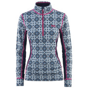 Damska koszulka Kari Traa Rose Half Zip niebieski/różowy Royal