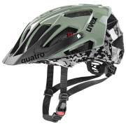 Kask rowerowy Uvex Quatro zielony Pixelcamo - Olive