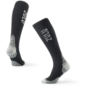 Podkolanówki kompresyjne Zulu Run Compression czarny/szary black/grey