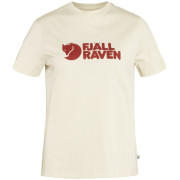 Koszulka damska Fjällräven Logo Tee W biały Chalk White