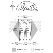 Ultralekki namiot Big Agnes Copper Spur Hv UL2