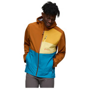 Kurtka męska Cotopaxi Impermeo 3L Hooded Shell Jacket brązowy/niebieski Sienna And Lake