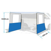 Ścianka boczna Brunner Sidewall Set Sunny Van Roof