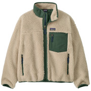 Bluza dziecięca Patagonia K's Retro-X Jacket beżowy/zielony Dark Natural w/Canopy Green