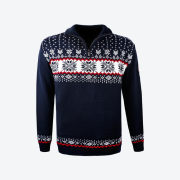 Sweter Kama 4054 ciemnoniebieski navy