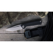 Nóż składany Acta non verba Z200 Stonewash/Plain Edge, G10