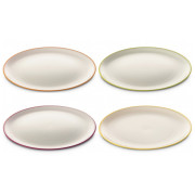 Zestaw talerzy Omada Sanaliving DinnerPlate Set 4x Plate 24xh2cm