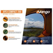 Namiot turystyczny Vango Apex Compact 200