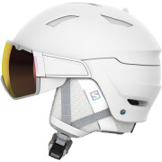 Kask narciarski dla kobiet Salomon Mirage White Ruby