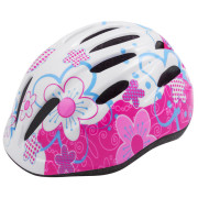 Kask dziecięcy Etape Rebel biały/różówy White / pink-flowers