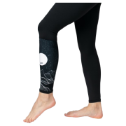 Damskie legginsy Drexiss Diamond Beach Black czarny