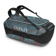 Torba podróżna Osprey Transporter 65 2023 zielony/czarny palm leaf glitch print