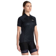 Damska koszulka rowerowa Kilpi Moate czarny/biały black