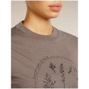 Koszulka damska Icebreaker Merino 150 Tech Lite SS Crop Tee Seed Story