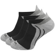 Skarpetki MOOA Bamboo Active Low 3-pack szary Grey/Grey