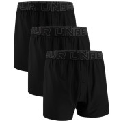 Męskie bokserki Under Armour Lounge Tech Mesh Boxer - 6 czarny black
