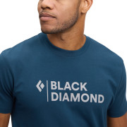 Koszulka męska Black Diamond M Mini Stacked Ss Tee