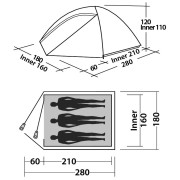 Namiot turystyczny Easy Camp Meteor 300