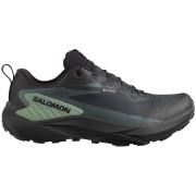 Buty męskie Salomon Genesis Gore-Tex czarny/zielony Black / Agave Green / Urban Chic