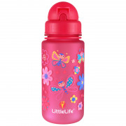 Butelka dla dziecka LittleLife Water Bottle 400 ml różowy Butterflies