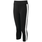 Legginsy damskie 3/4 Dare 2b Curvate 3/4 Tight czarny/biały Black/White