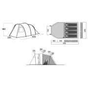 Namiot turystyczny Easy Camp Hidra 4