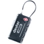 Kłódka Deuter TSA Cable Lock czarny black