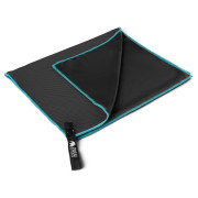 Ręcznik chłodzący Zulu Cool Towel czarny/niebieski Black/Aqua