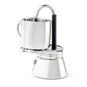 Kawiarka GSI Outdoors Mini-Espresso Set 1 Cup srebrny