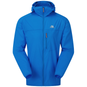 Męska wiatrówka Mountain Equipment Aerofoil Hooded Jacket niebieski Atlantic Blue