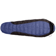 Śpiwór puchowy Warmpeace Viking 600 195 cm wide niebieski/czarny shadow blue/grey/black