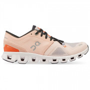 Damskie buty do biegania On Running Cloud X 3 biały/różówy Ivory/Alloy