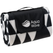 Koc piknikowy Aquawave Triangle Blanket czarny/biały GeometricPrint