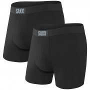 Bokserki Saxx Vibe Boxer Brief 2Pk czarny Black/Black