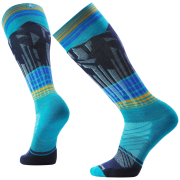 Skarpety narciarskie Smartwool Ski Targeted Cushion Summit Shot OTC Socks niebieski CAPRI