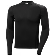 Męska koszulka Helly Hansen Waterwear Rashguard czarny 990 BLACK