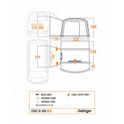 Przedsionek Vango Cove III Air Mid