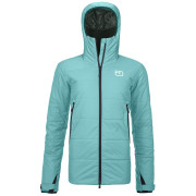 Kurtka zimowa damska Ortovox W's Zinal Jacket niebieski ice waterfall