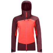 Kurtka damska Ortovox W's Westalpen Softshell Jacket czerwony Coral