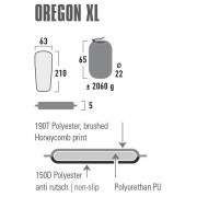 Samopompująca się karimata High Peak Oregon XL