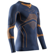 Męska koszulka X-Bionic Energy Accumulator Light Shirt Ls niebieski/pomarańczowy MARINE/ORANGE