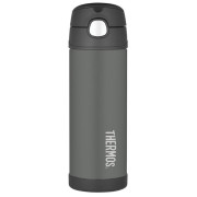 Termos dziecięcy Thermos Funtainer 470 ml czarny Black