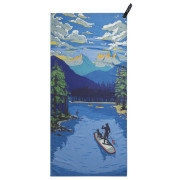 Ręcznik szybkoschnący PackTowl Personal Body jasnoniebieski Daydream Print
