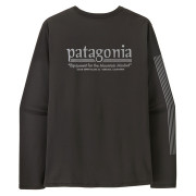 Koszulka męska Patagonia M's L/S Cap Cool Daily Shirt - Hut Tripper czarny Black
