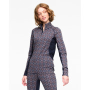 Damska koszulka Kari Traa Rose Light Baselayer Half Zip